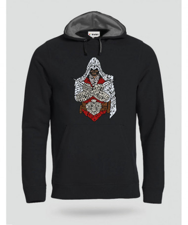 Assassins Felpa Premium con cappuccio Uomo