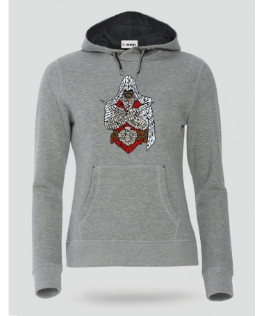 Assassins Felpa Premium con cappuccio Donna