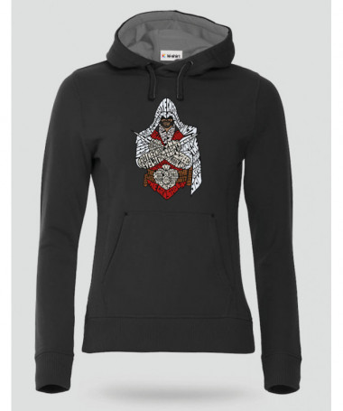 Assassins Felpa Premium con cappuccio Donna