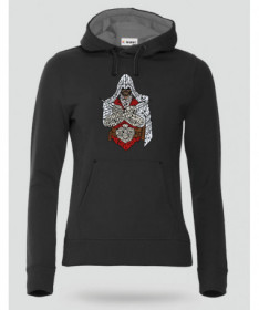 Assassins Felpa Premium con cappuccio Donna