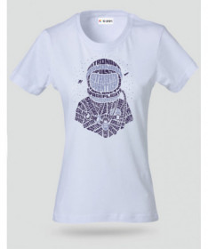 Astronaut T-shirt Basic Donna