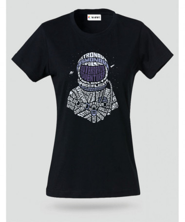 Astronaut T-shirt Basic Donna