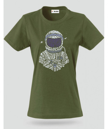 Astronaut T-shirt Basic Donna