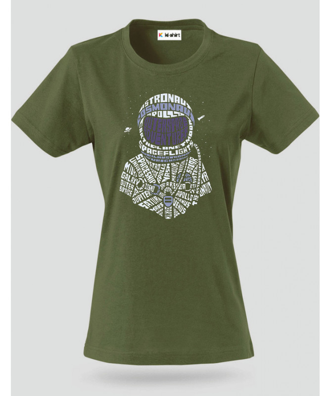 Astronaut T-shirt Basic Donna