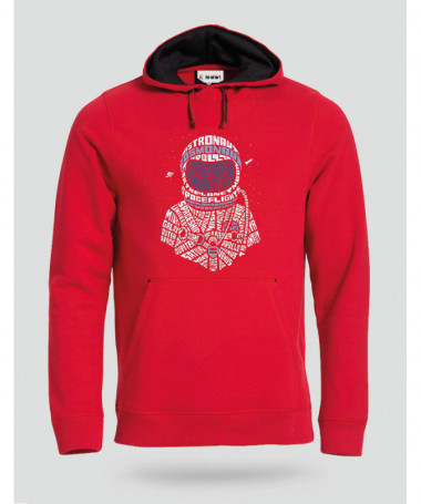 Astronaut Felpa Premium con cappuccio Uomo