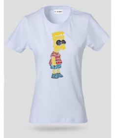BartSimpson T-shirt Basic Donna