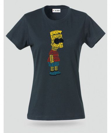 BartSimpson T-shirt Basic Donna