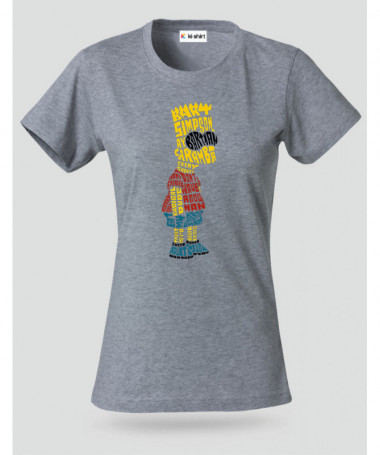 BartSimpson T-shirt Basic Donna