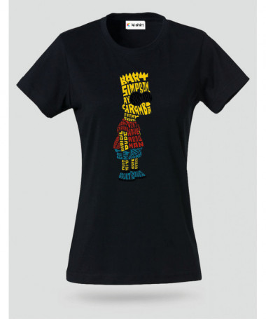 BartSimpson T-shirt Basic Donna
