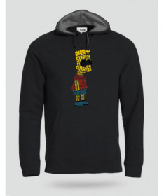 BartSimpson Felpa Premium con cappuccio Uomo