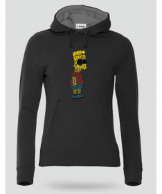 BartSimpson Felpa Premium con cappuccio Donna