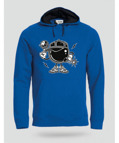 BasketballBombers Felpa Premium con cappuccio Uomo