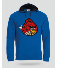 BirdWithAnger Felpa Premium con cappuccio Uomo