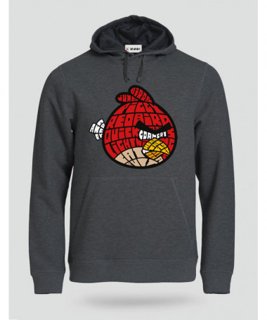 BirdWithAnger Felpa Premium con cappuccio Uomo