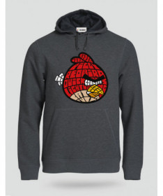 BirdWithAnger Felpa Premium con cappuccio Uomo