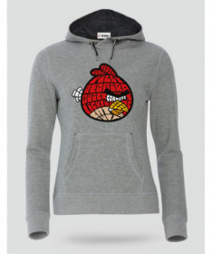 BirdWithAnger Felpa Premium con cappuccio Donna