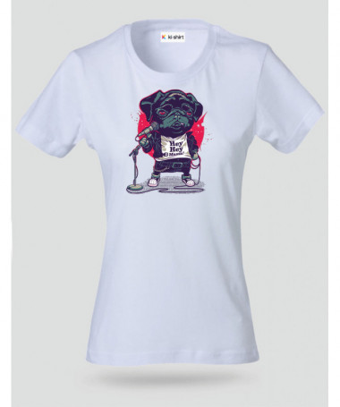 BlackDogMetal T-shirt Basic Donna