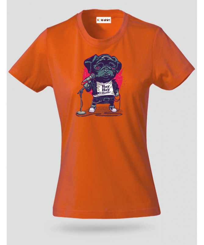 BlackDogMetal T-shirt Basic Donna