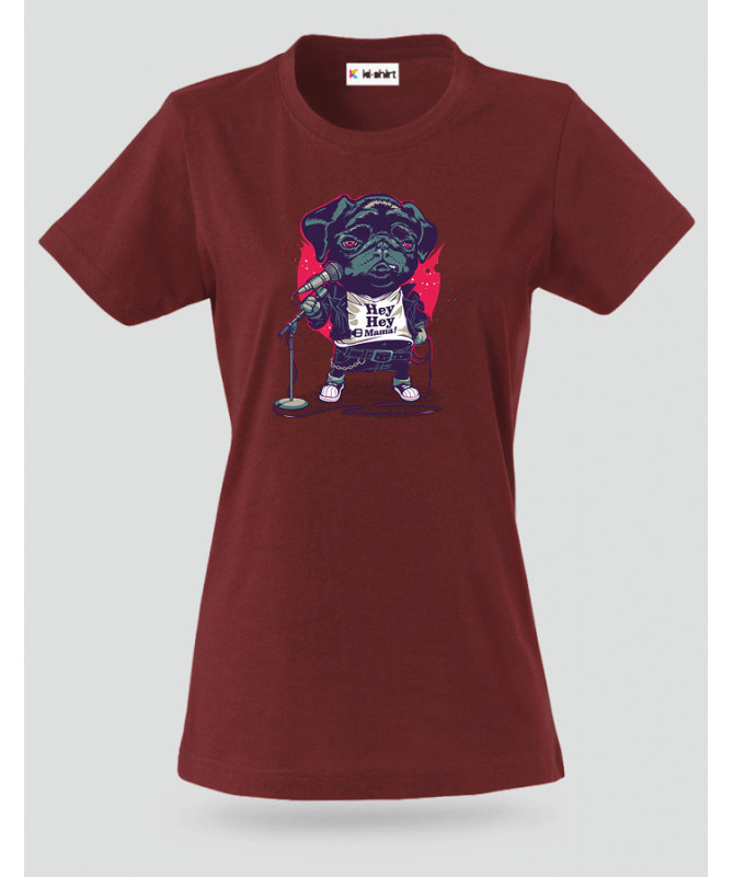 BlackDogMetal T-shirt Basic Donna