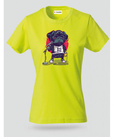 BlackDogMetal T-shirt Basic Donna