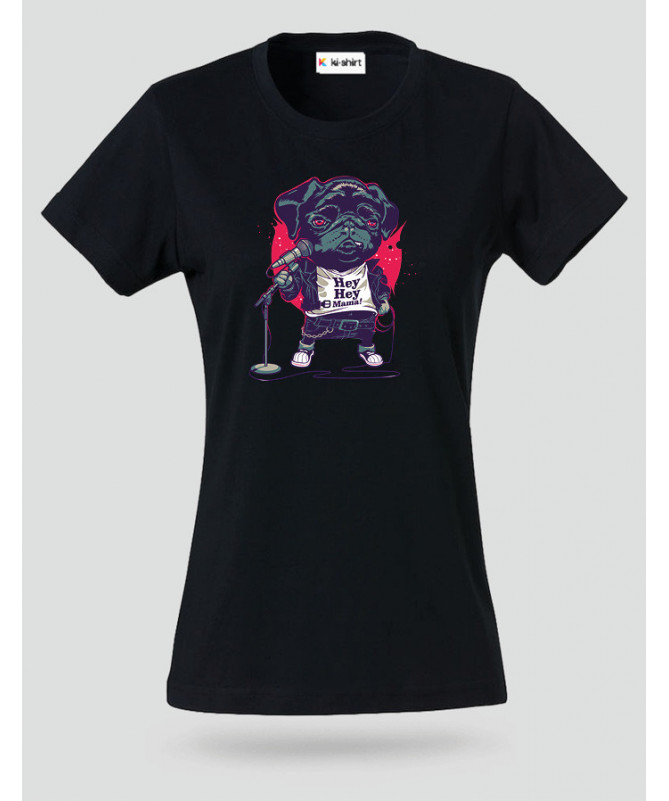 BlackDogMetal T-shirt Basic Donna