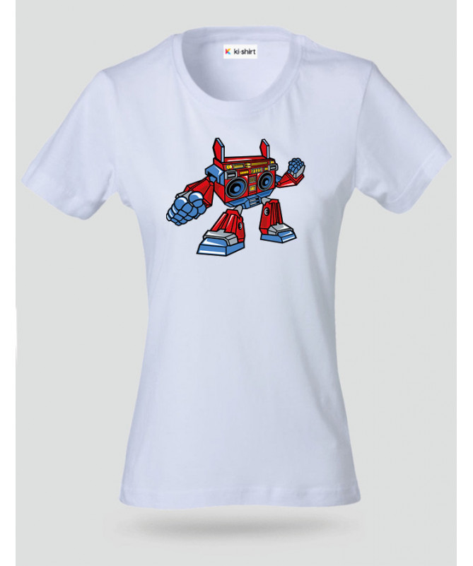 BoomboxRobot T-shirt Basic Donna