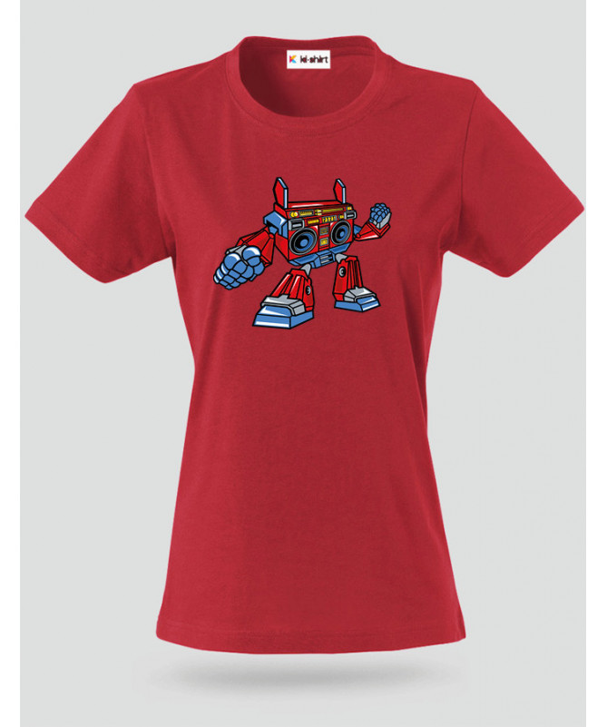 BoomboxRobot T-shirt Basic Donna
