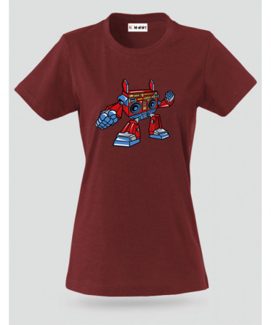 BoomboxRobot T-shirt Basic Donna