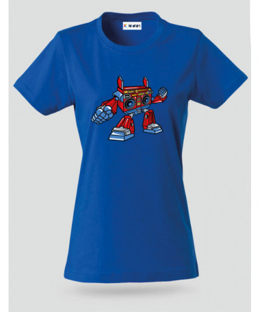 BoomboxRobot T-shirt Basic Donna
