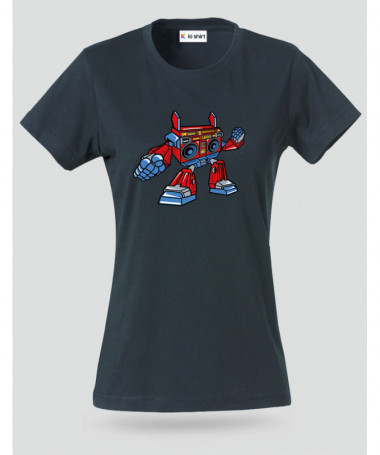 BoomboxRobot T-shirt Basic Donna