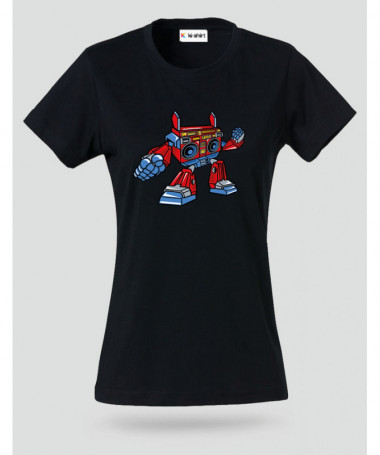 BoomboxRobot T-shirt Basic Donna
