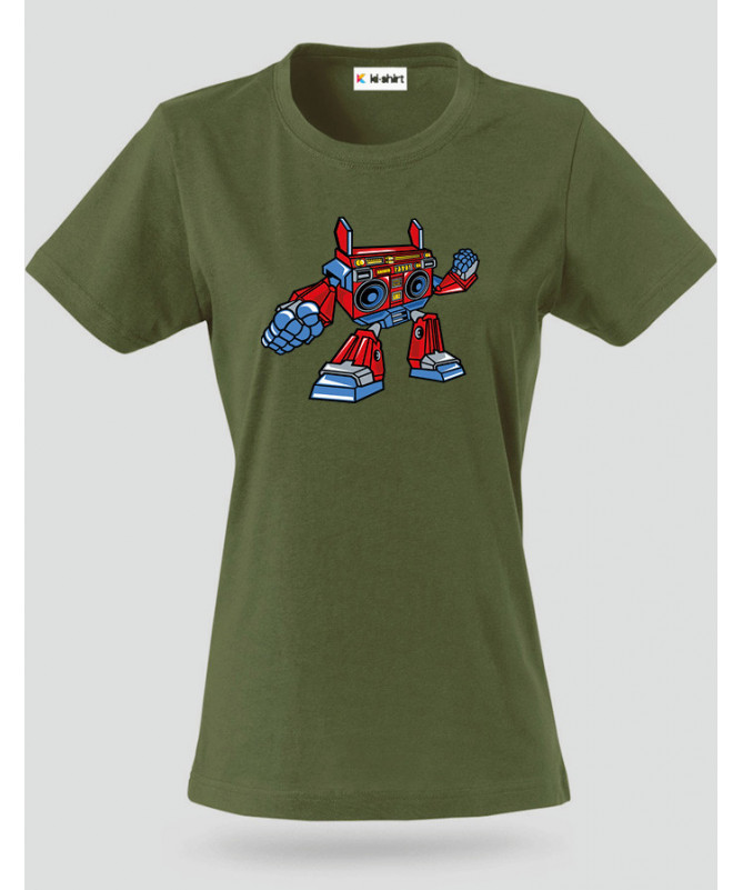 BoomboxRobot T-shirt Basic Donna