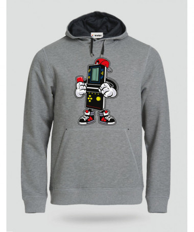 BrickGamers Felpa Premium con cappuccio Uomo