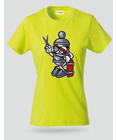 ki-shirt.com BarberSkater T-shirt Basic Donna