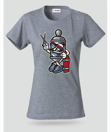 ki-shirt.com BarberSkater T-shirt Basic Donna