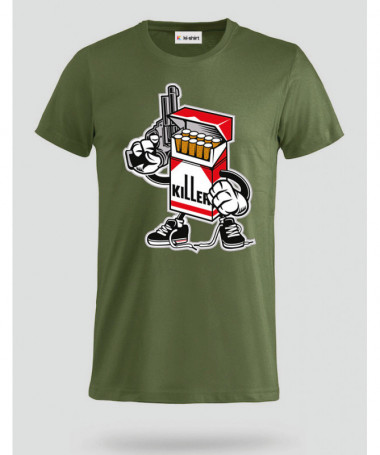 CigaretteKiller T-shirt Basic Uomo