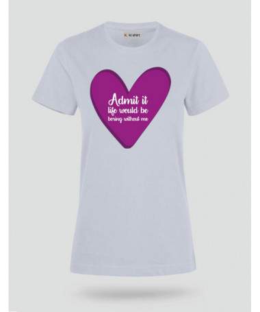 SAN VALENTINO_19 T-shirt Premium Donna
