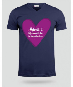 SAN VALENTINO_19 T-shirt Scollo V