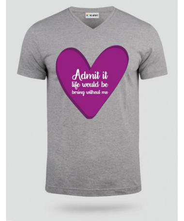 SAN VALENTINO_19 T-shirt Scollo V