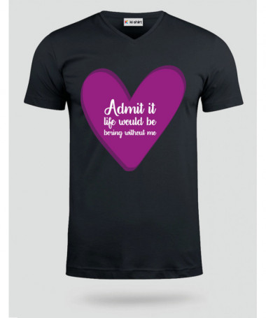 SAN VALENTINO_19 T-shirt Scollo V