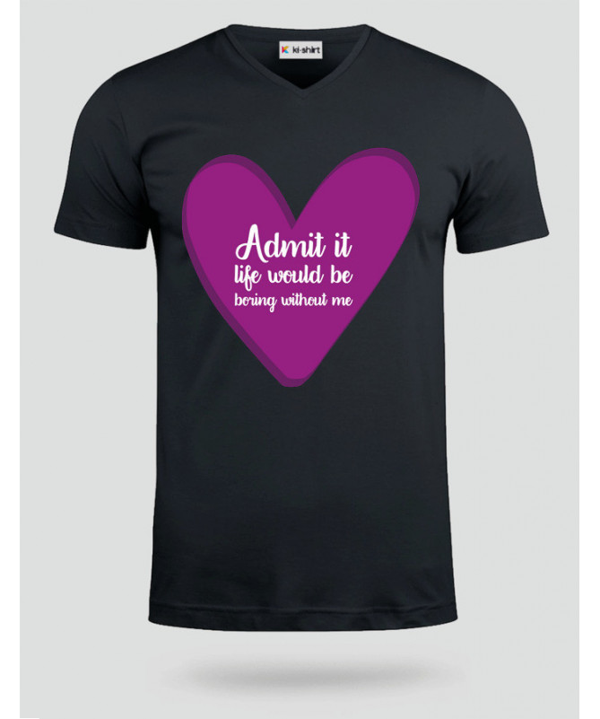 SAN VALENTINO_19 T-shirt Scollo V