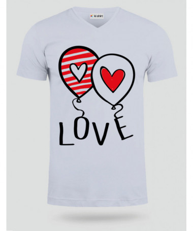 SAN VALENTINO_37 T-shirt Scollo V