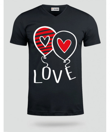 SAN VALENTINO_37 T-shirt Scollo V