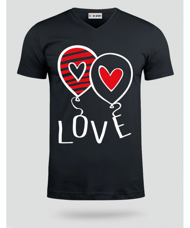 SAN VALENTINO_37 T-shirt Scollo V