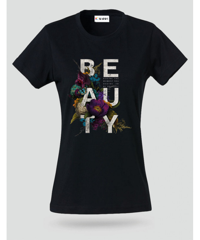 Beauty T-shirt Basic Donna