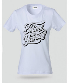 Believe In Yourself T-shirt Basic Donna