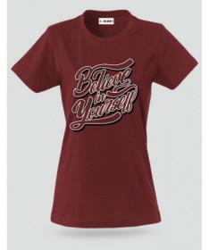 Believe In Yourself T-shirt Basic Donna