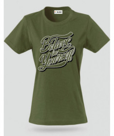 Believe In Yourself T-shirt Basic Donna