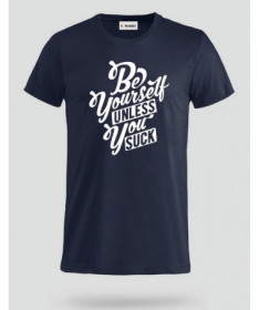 Be Yourself T-shirt Basic Uomo