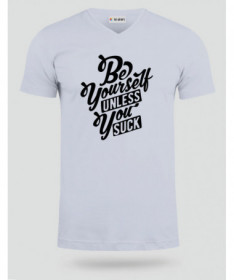 Be Yourself T-shirt Scollo V